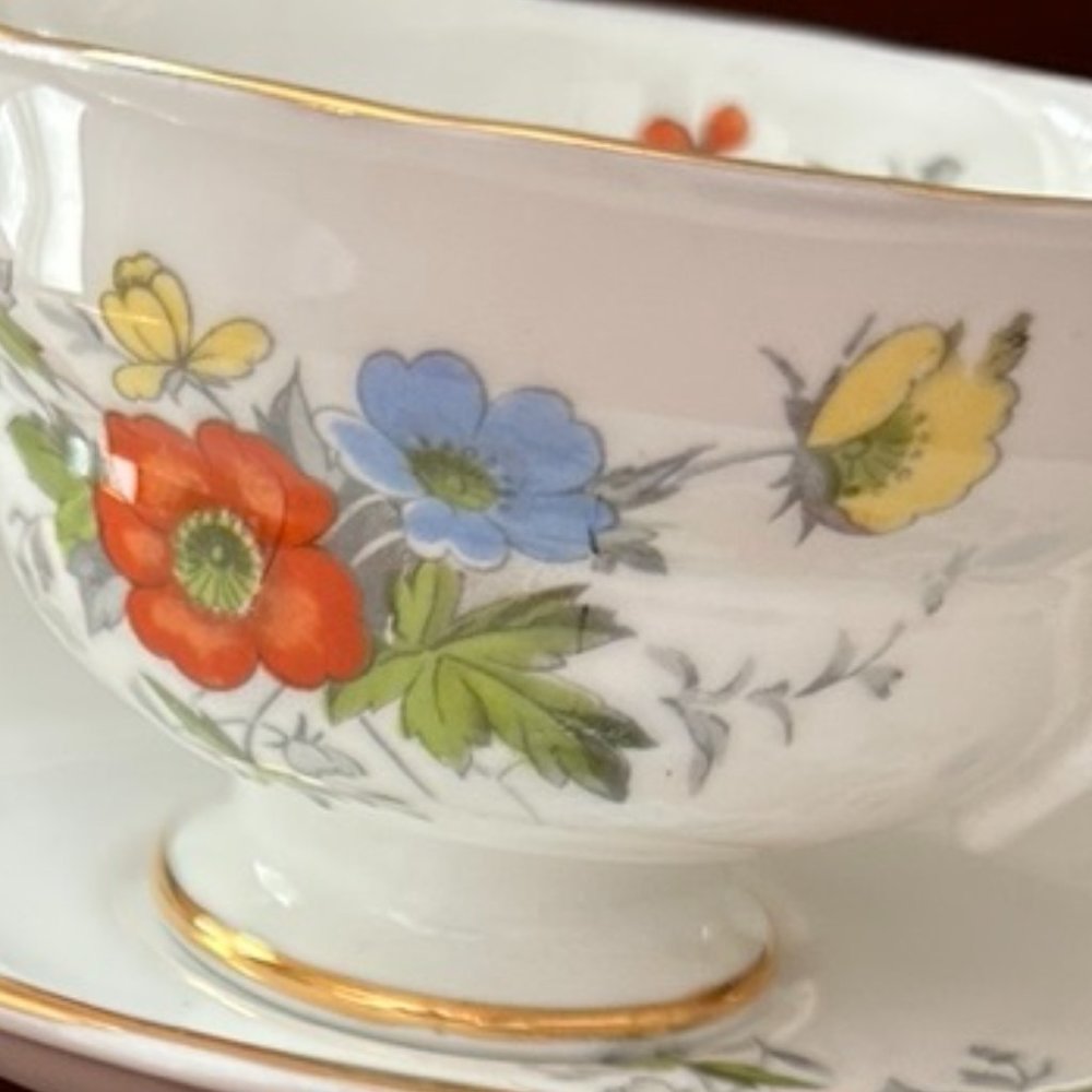 VTG Bone China Cup and Saucer made in England - Picture 6 of 6